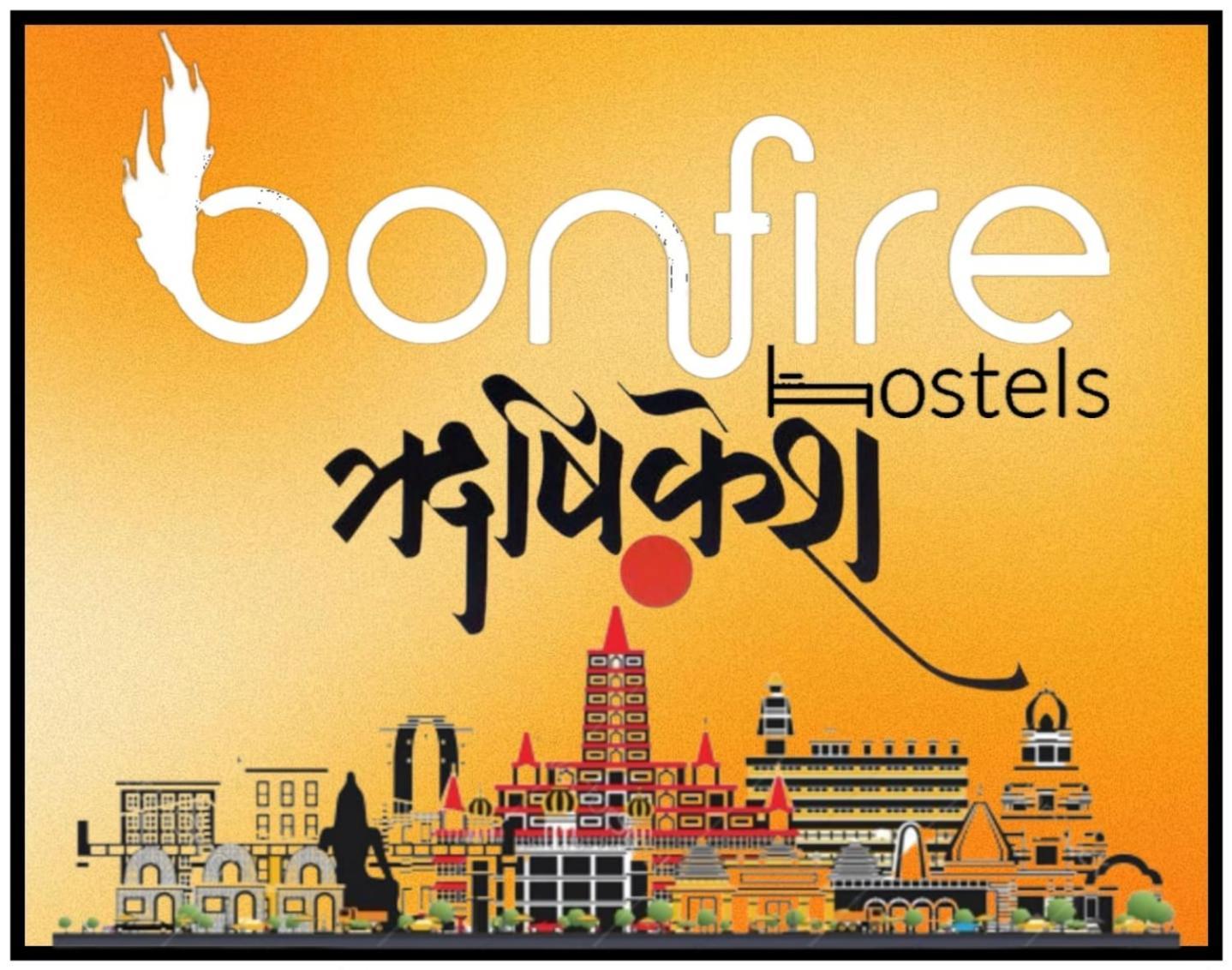 Bonfire Hostels Rishīkesh Exterior foto